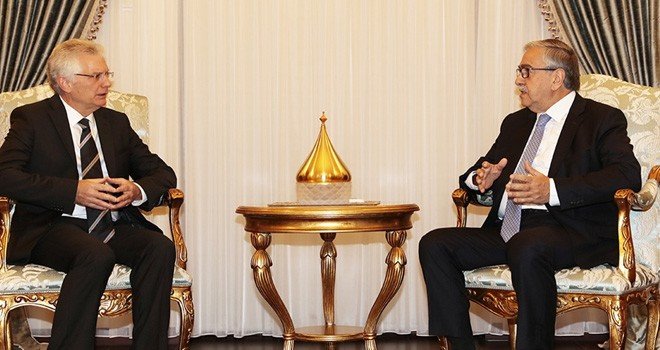 Akıncı, İsrail Büyükelçisi’ni Kabul Etti