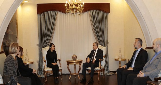 Akıncı, Kıbrıs Türk İnsan Hakları Vakfı yetkililerini kabul etti