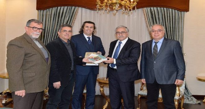 AKINCI, KIBRIS TÜRK YAZARLAR BİRLİĞİ’Nİ KABUL ETTİ