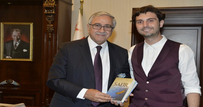 AKINCI, SANATÇI CAYMAZ’I KABUL ETTİ