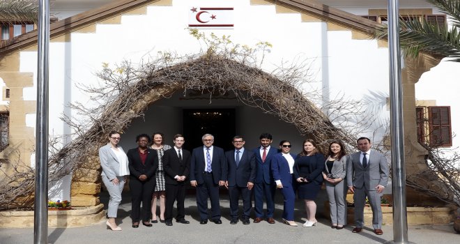 AKINCI, SETON HALL ÖĞRENCİLERİNİ KABUL ETTİ
