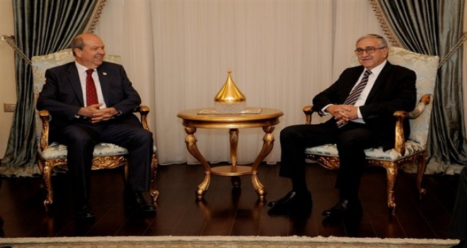 AKINCI UBP GENEL BAŞKANI TATAR’I KABUL ETTİ