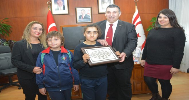 Alanlı, ÖZEV öğrencilerini heyetini kabul etti