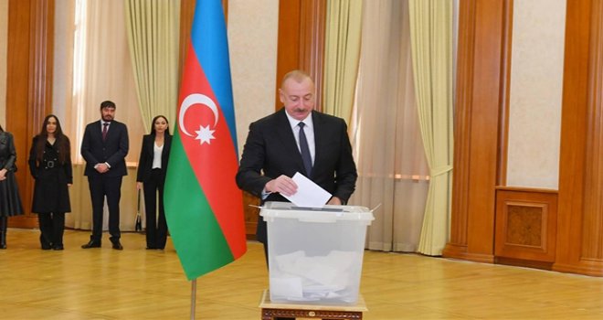 Aliyev seçimde oyların yüzde 93,9'unu aldı