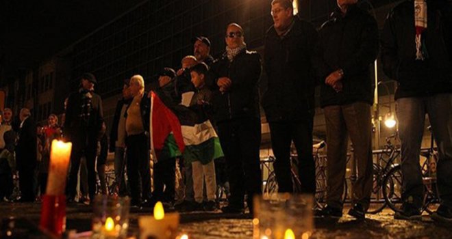 Almanya’da İsrail protesto edildi