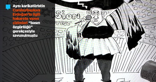Almanya'da Netanyahu'yu çizen karikatürist işten çıkarıldı..