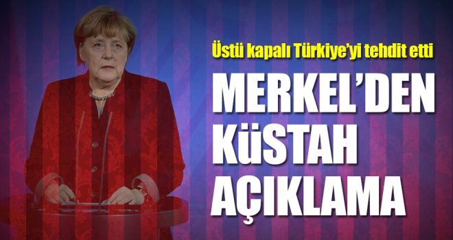 Almanya'dan küstah açıklama