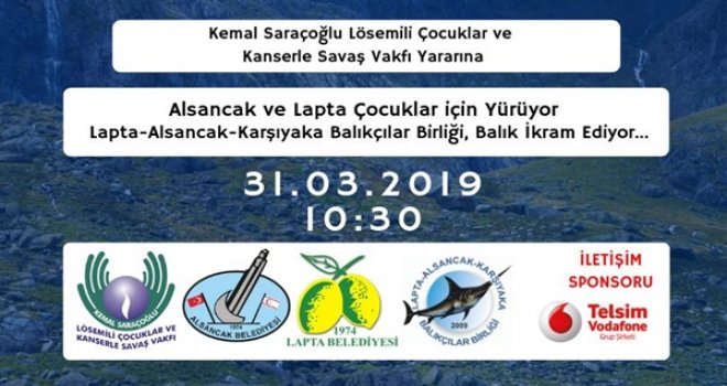 ALSANCAK LAPTA ÇOCUKLAR İÇİN YÜRÜYOR, LAPTA - ALSANCAK- KARŞIYAKA BALIKÇILAR BİRLİĞİ BALIK İKRAM EDİYOR