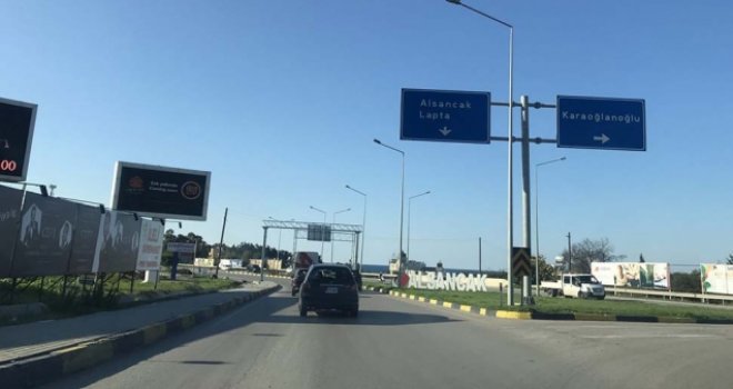 Alsancak yolu için eylem yapılıyor