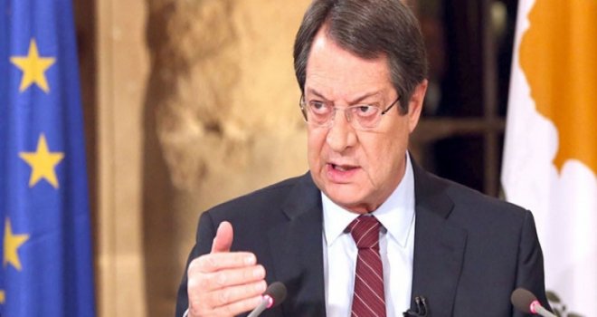 Anastasiadis: 'Kıbrıs sorununda hiçbir zaman şantajı kabul etmeyeceğiz'