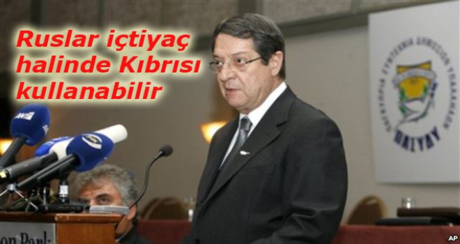 Anastasiadis Ruslara kapıları açtı