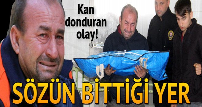 Annenin öldürdüğü bebeğin cenazesini baba gözyaşları içinde aldı 