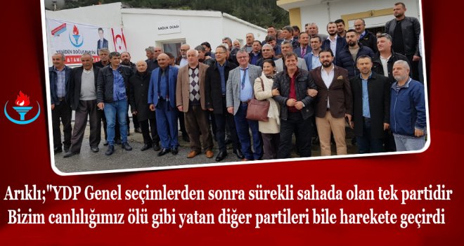 Arıklı : Gelin adam gibi erken seçime gidelim. Taşlar yerine otursun