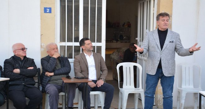 Arıklı, Bahçeli’deki yolun Bakanlık ve Belediye iş birliğinde tadil edileceğini söyledi