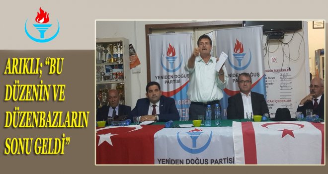 ARIKLI; “BU DÜZENİN VE DÜZENBAZLARIN SONU GELDİ”