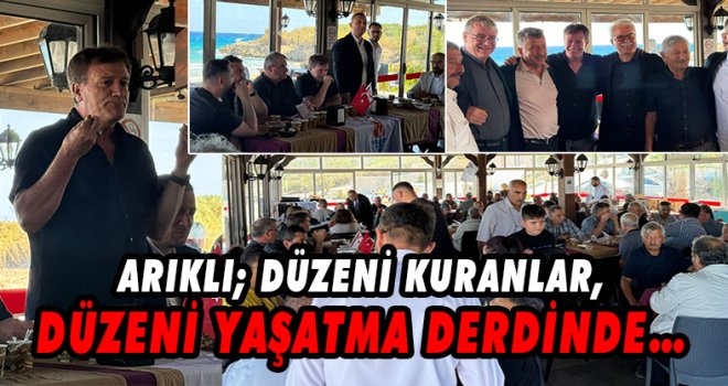 ARIKLI; DÜZENİ KURANLAR, DÜZENİ YAŞATMA DERDİNDE…