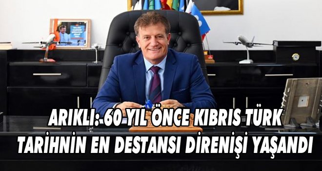 Arıklı, Erenköy Direnişi'nin yıl dönümü nedeniyle mesaj yayımladı