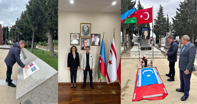 ARIKLI, KKTC BAKÜ TEMSİLCİLİĞİNİ ZİYARET ETTİ