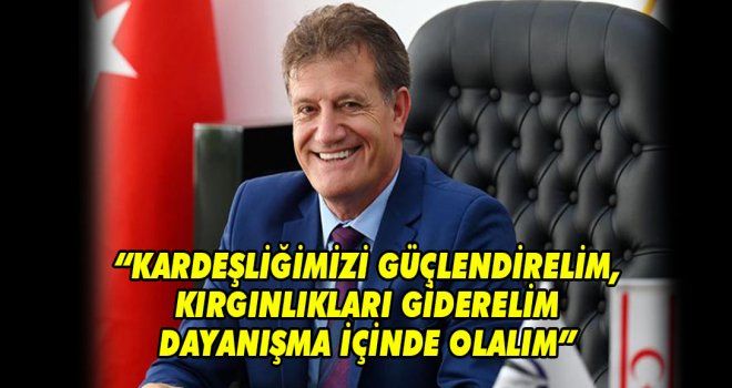 Arıklı, Kurban Bayramı dolayısıyla yayımladığı mesajda, birlik ve beraberliğin önemine dikkat çekti: 