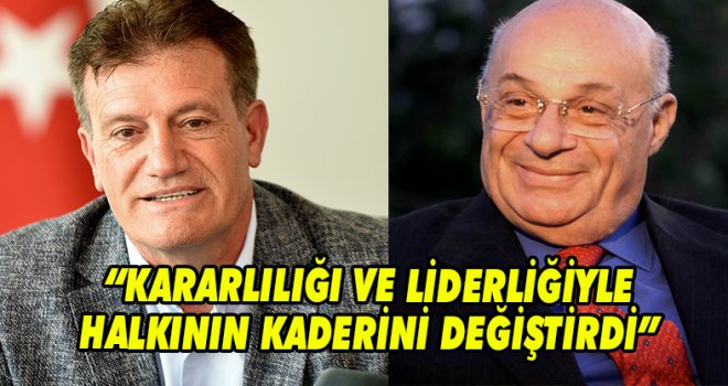 Arıklı, Rauf Raif Denktaş’ın aramızdan ayrılışının 13’üncü yıl dönümü dolayısıyla mesaj yayımladı