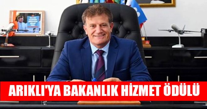 Arıklı'ya Yılın En Başarılı Bakanlık Hizmet Onur Ödülü verilecek. 