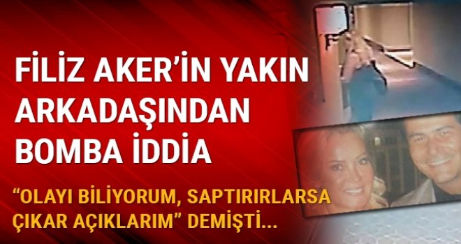 Arkadaşından bomba iddia