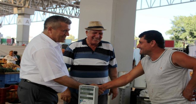 ARTER, GAZİMAĞUSA PAZAR YERİNİ ZİYARET ETTİ..