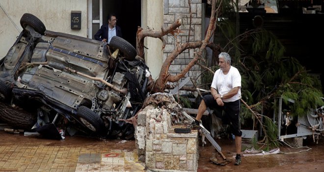 Atina yakınlarındaki sel felaketinde 15 kişi yaşamını yitirdi