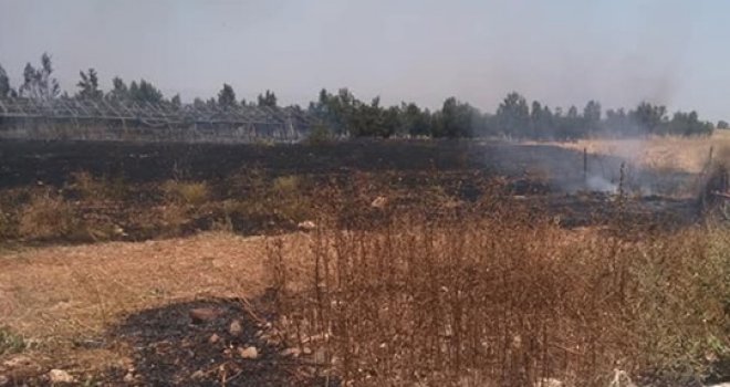 Atlılar köyünde yangın