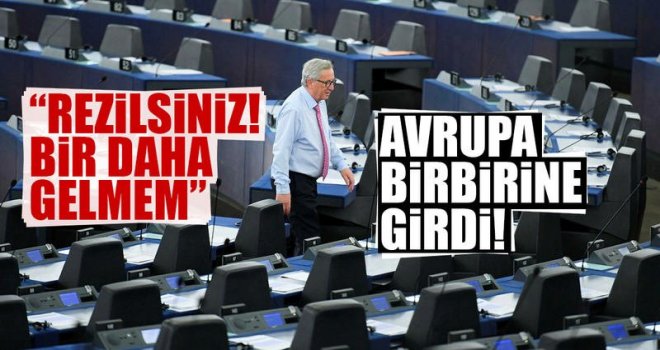 Avrupa birbirine girdi!