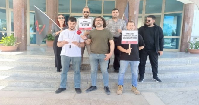 Bağımsızlık Yolu İçişleri Bakanlığı önünde eylem yaptı