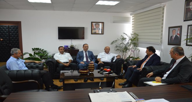 BAKAN SANER, BELEDİYELER BİRLİĞİ HEYETİNİ KABUL ETTİ