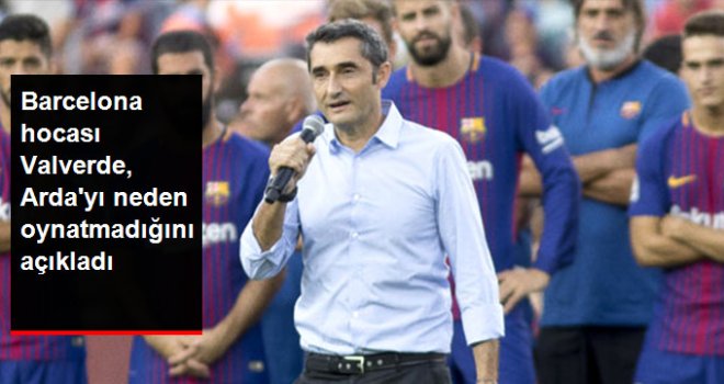 Barcelona Teknik Direktörü Valverde