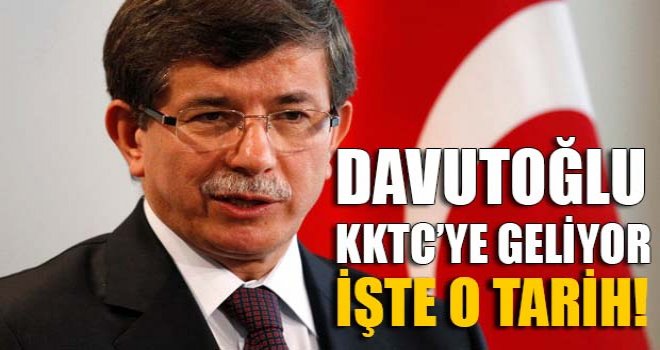 Başbakan Davutoğlu KKTC’ye Geliyor
