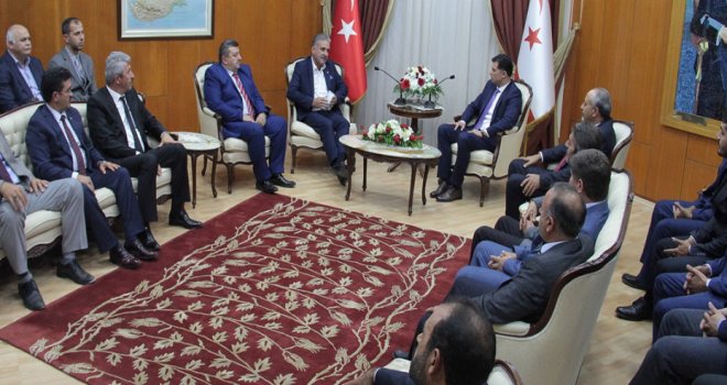 Başbakan Özgürgün, Din Görevlilerini kabul etti