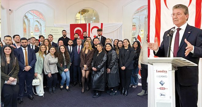 Başbakan Üstel Londra’da konuştu: Sizler bir halkın gururu, sesi ve yansımasısınız