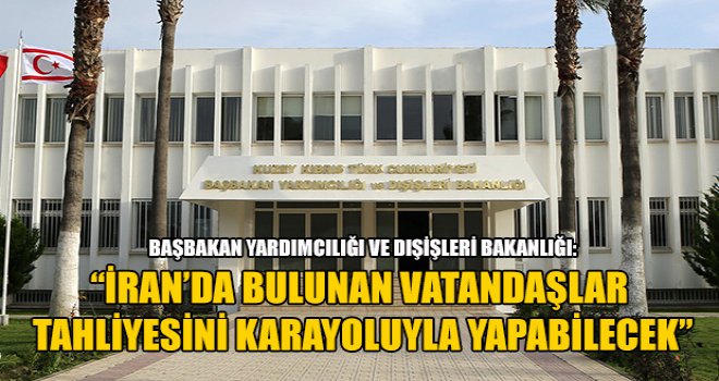 Başbakan Yardımcılığı ve Dışişleri Bakanlığı'ndan açıklama