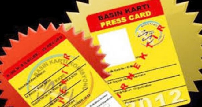 Basın kartı ara dönem başvuruları başlıyor