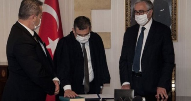 Başsavcı Yardımcısı Varol Cumhurbaşkanı Akıncı Huzurunda Yemin Ederek Göreve Başladı