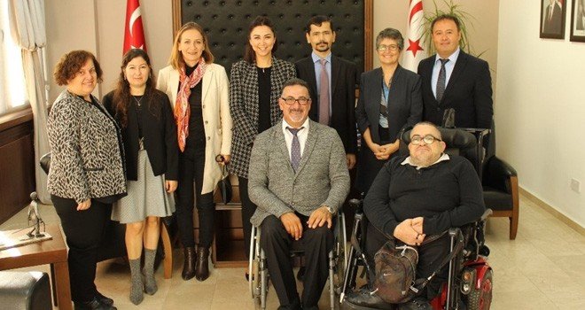 Baybars, Engelli Hizmetleri Koordinasyon Kurulu’nu kabul etti
