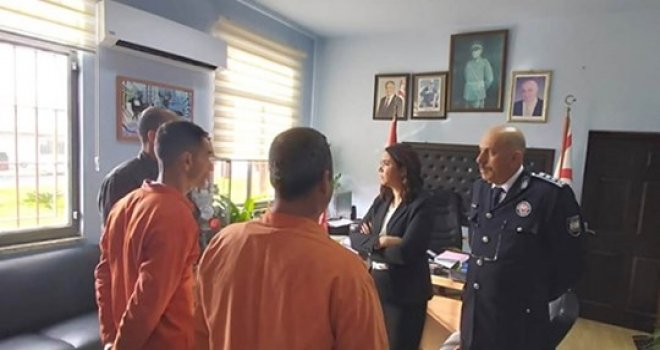 Baybars, gardiyan ve mahkumların yeni yılını kutladı