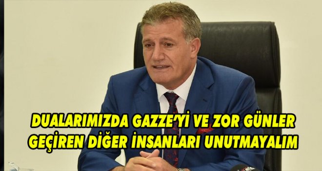 Bayındırlık ve Ulaştırma Bakanı Arıklı, Regaiğp Kandili dolayısıyla mesaj yayımladı: 