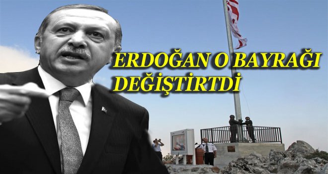 Bayraklar değişti