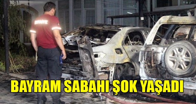Bayram sabahı şok yaşadı