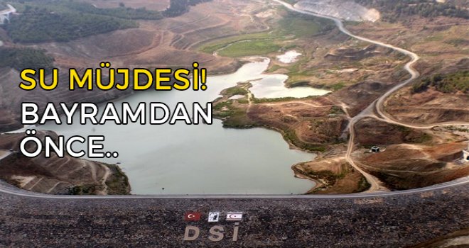 Bayramdan önce su verilecek