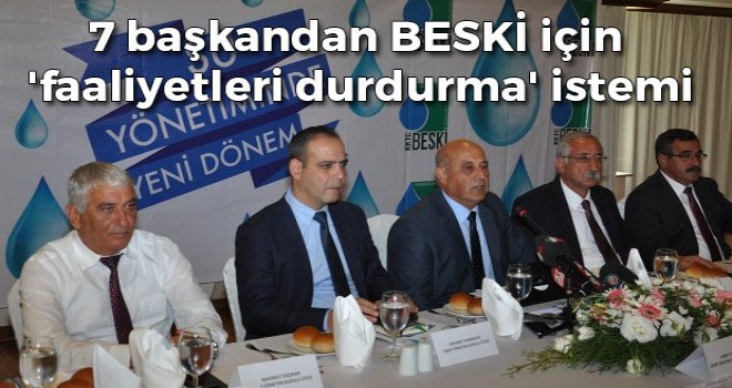 Belediye Başkanları imzalarını bugün Ahmet Benli'ye sundu.
