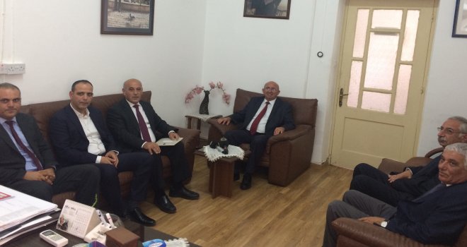 BELEDİYELER BİRLİĞİ, TDP’Yİ ZİYARET ETTİ