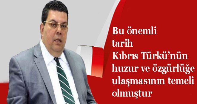 Berova Erenköy Direnişi’nin 53. yıldönümü dolayısıyla mesaj yayımladı