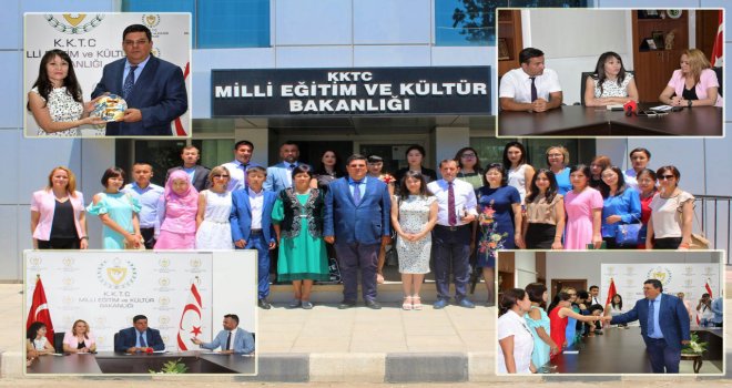 BEROVA TÜRK DÜNYASI GAZETECİLER HEYETİNİ KABUL ETTİ