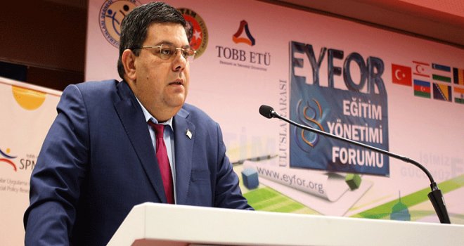 Berova, Uluslararası Eğitim Yönetimi Forumu’nda konuştu